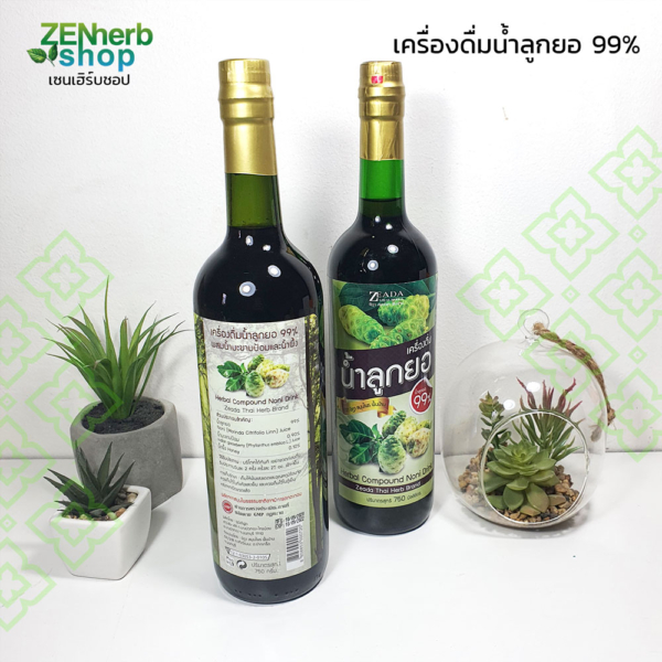 เครื่องดื่มน้ำลูกยอ99% 750มล ษีฎา 1 เครื่องดื่มน้ำลูกยอษีฎา